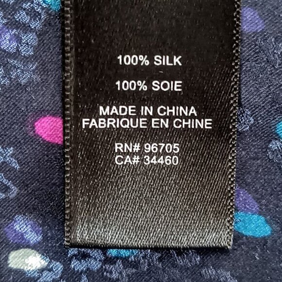 Rebecca Taylor Polka Dot Silk Jacquard Flutter Sleeve Top - Picture 6 of 7